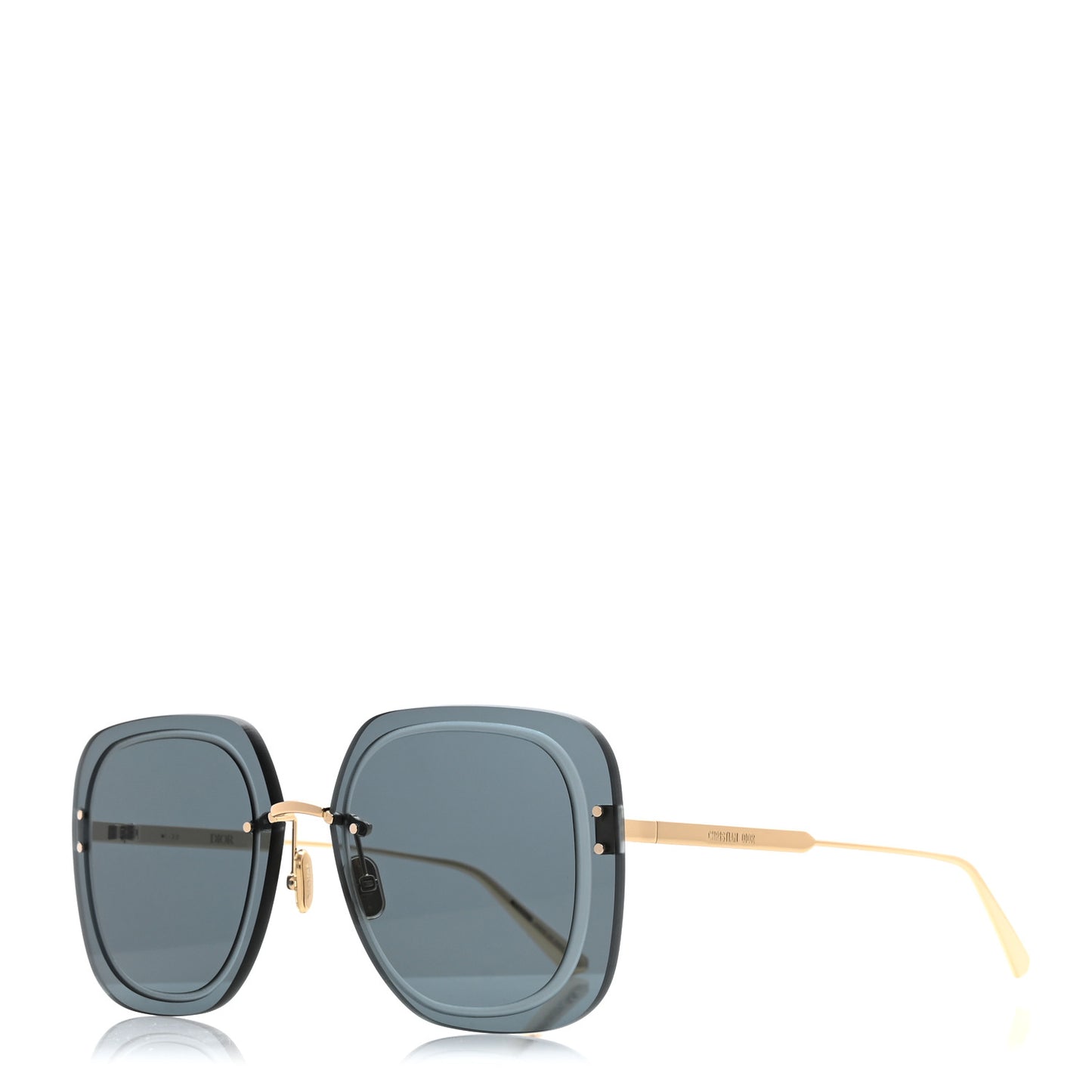 UltraDior SU Sunglasses Gold Blue