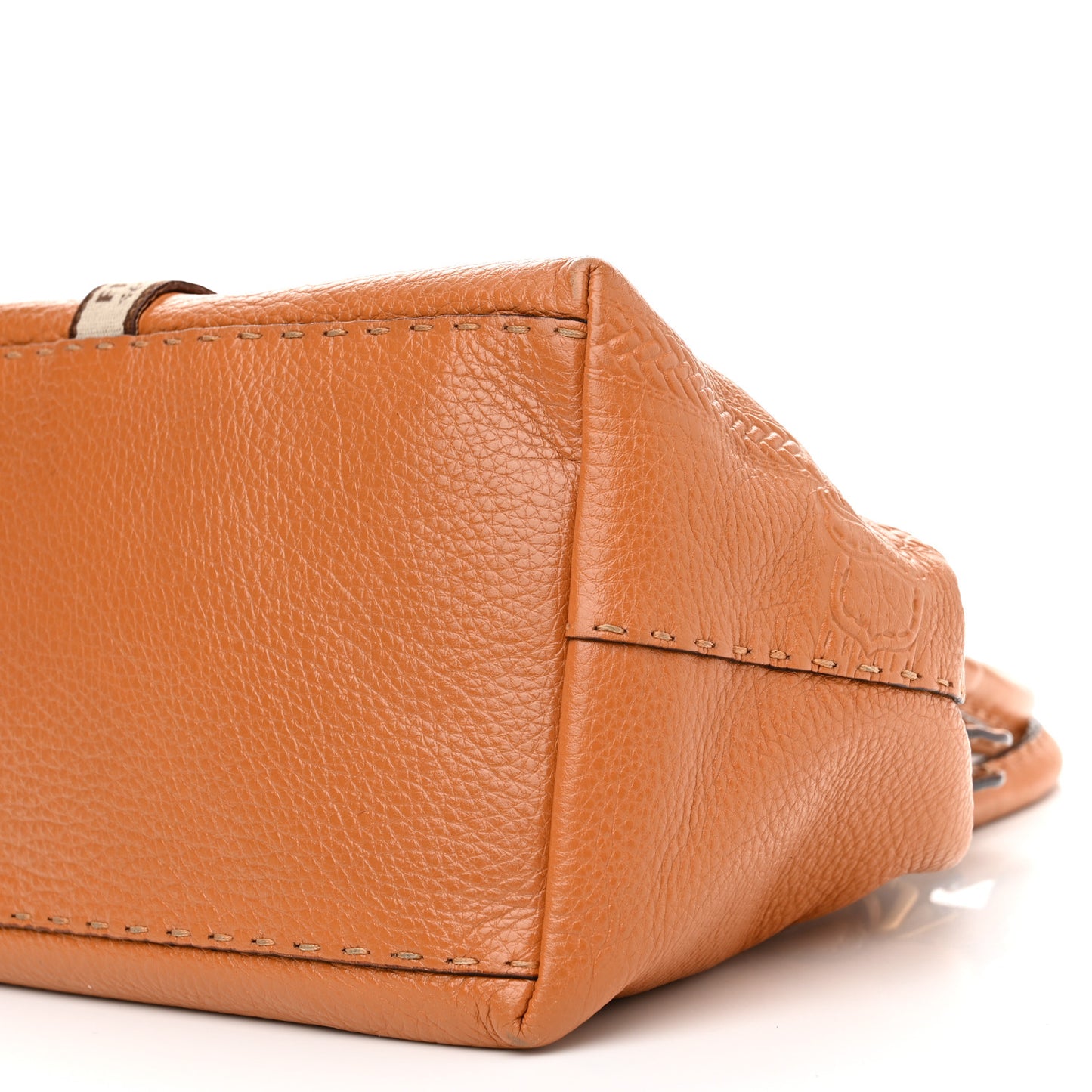 Cuoio Romano Selleria Small Villa Borghese Tote Meile Beige