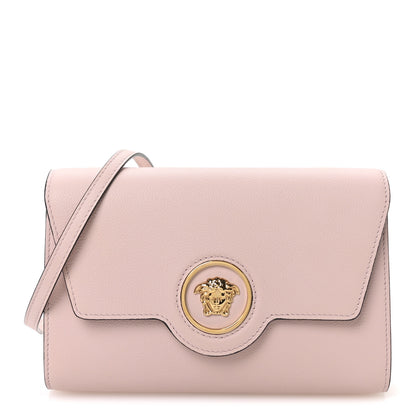 Versace Grained Calfskin La Medusa Crossbody Bag Dusty Rose 1 of 9