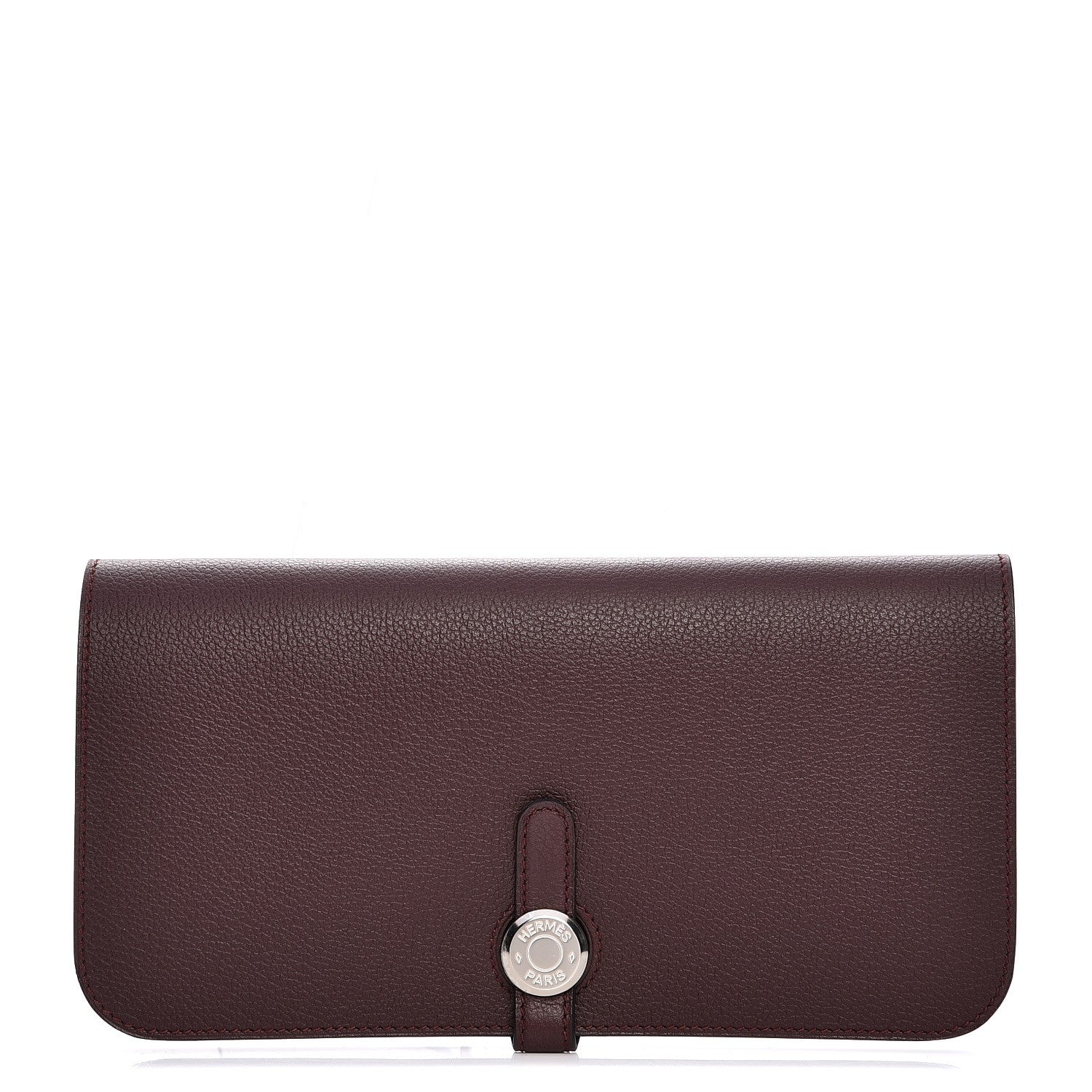 Hermes Evercolor Dogon Recto Verso Wallet Prune 1 of 9