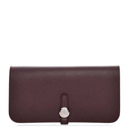 Hermes Evercolor Dogon Recto Verso Wallet Prune 1 of 9