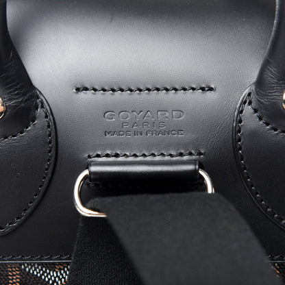 Goyard Goyardine Calfskin Alpin MM Backpack Black 7 of 10
