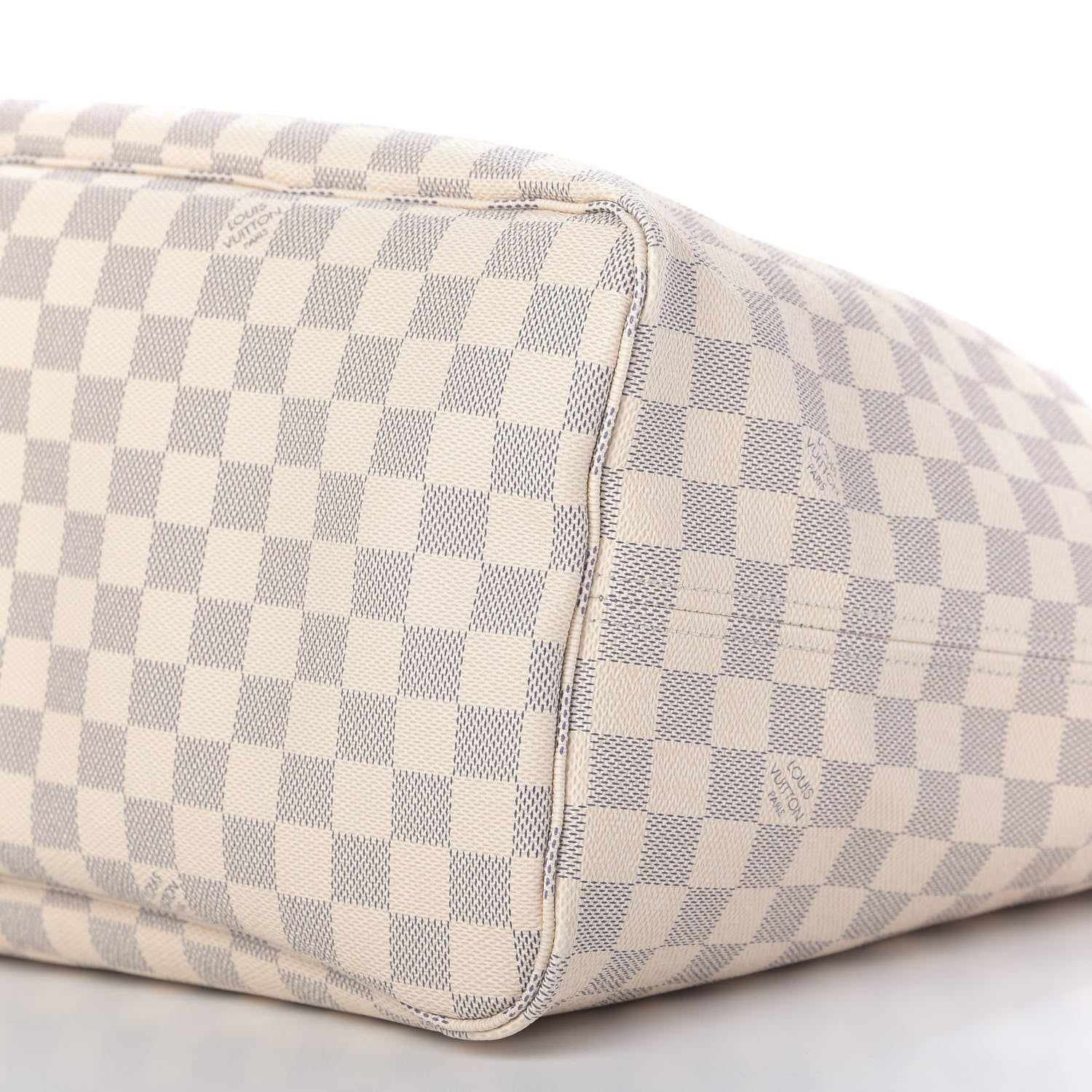 Louis Vuitton Damier Azur Neo Neverfull GM Rose Ballerine 7 of 11