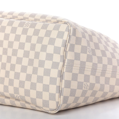 Louis Vuitton Damier Azur Neo Neverfull GM Rose Ballerine 7 of 10