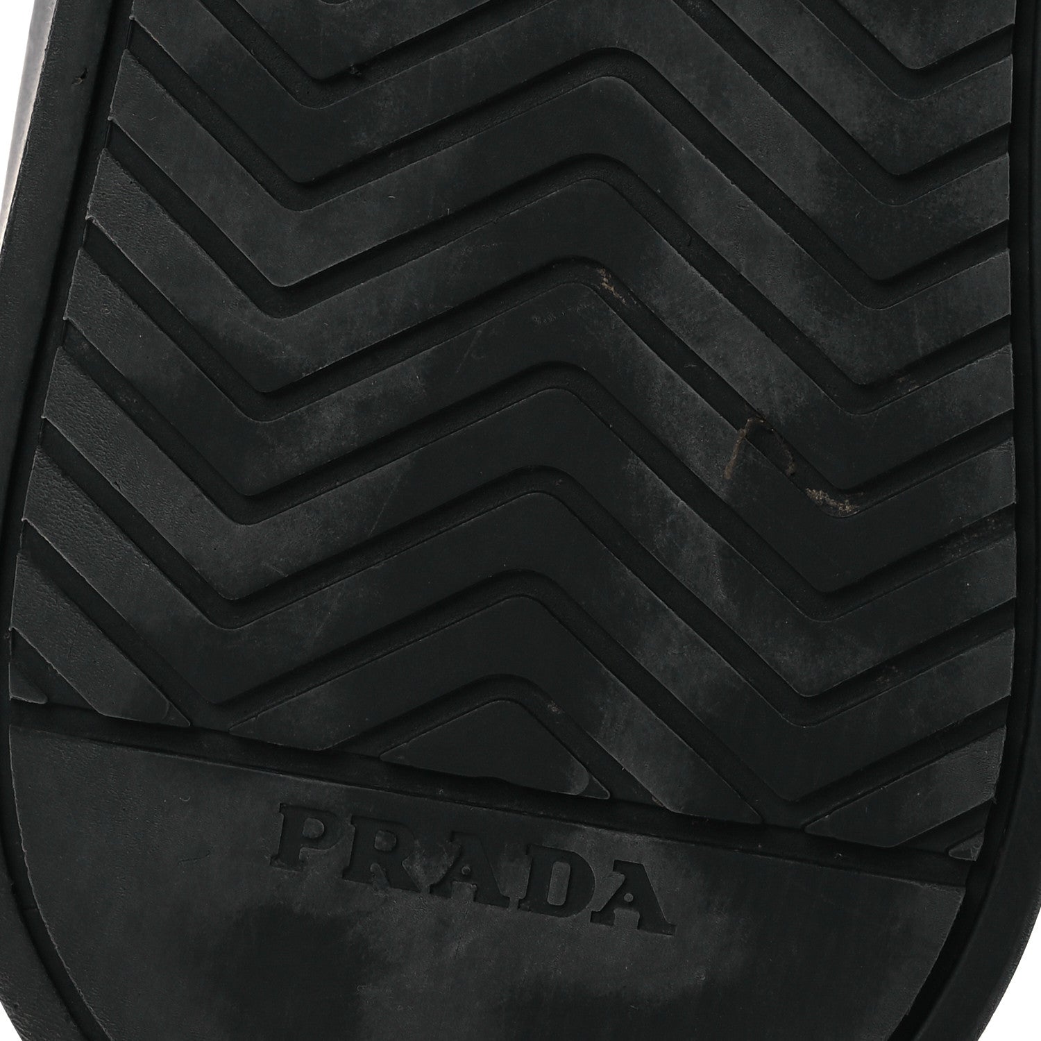 Prada Re-Nylon Gabardine Triangle Womens Wheel Pouch Pocket High Top Sneakers 39 Black 8 of 17