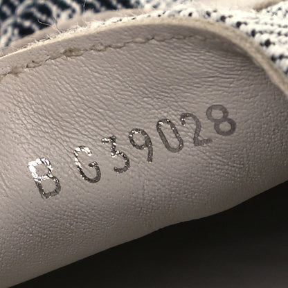 Chanel Cotton Jacquard Grosgrain CC Print Espadrilles 36 Grey Black 12 of 13