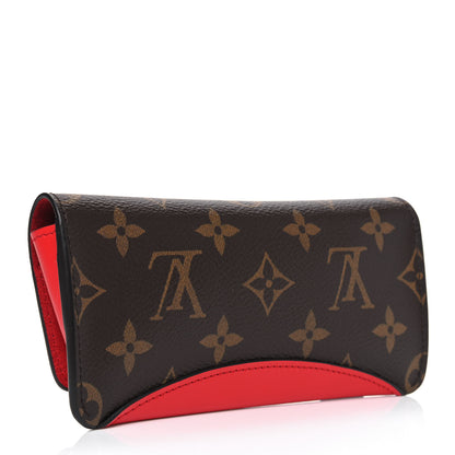 Louis Vuitton Monogram Woody Sunglass Case Rouge 2 of 4