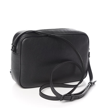 Saint Laurent Lambskin Monogram Lou Camera Bag Black 3 of 10