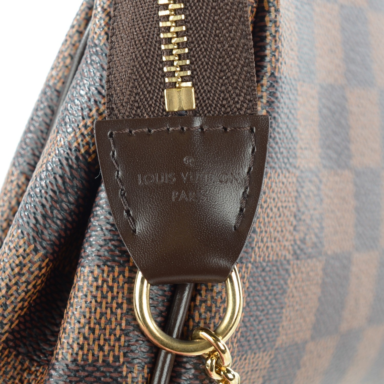 Louis Vuitton Damier Ebene Eva Clutch 5 of 8