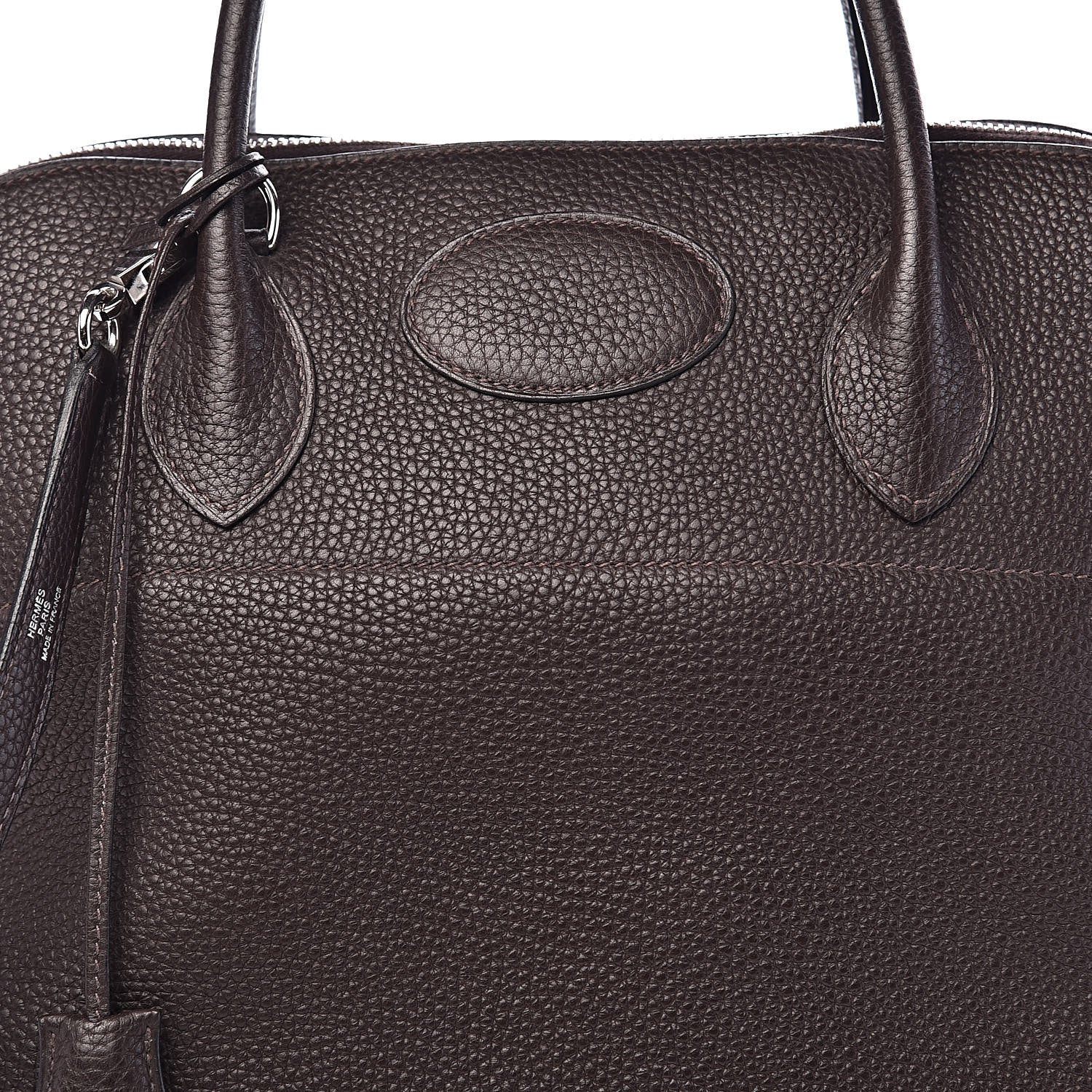 Hermes Taurillon Clemence Bolide 35 Chocolate 16 of 16