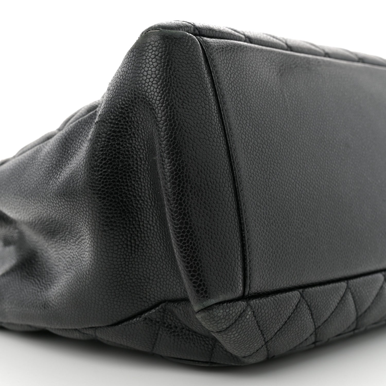 Chanel Caviar Quilted Grand Shopping Tote GST Black 9 of 15