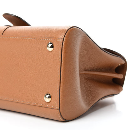 Delvaux Calfskin Mini Brillant East West Satchel Natural 7 of 12