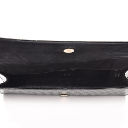 Gucci Patent Microguccissima Small Broadway Clutch Black 5 of 8