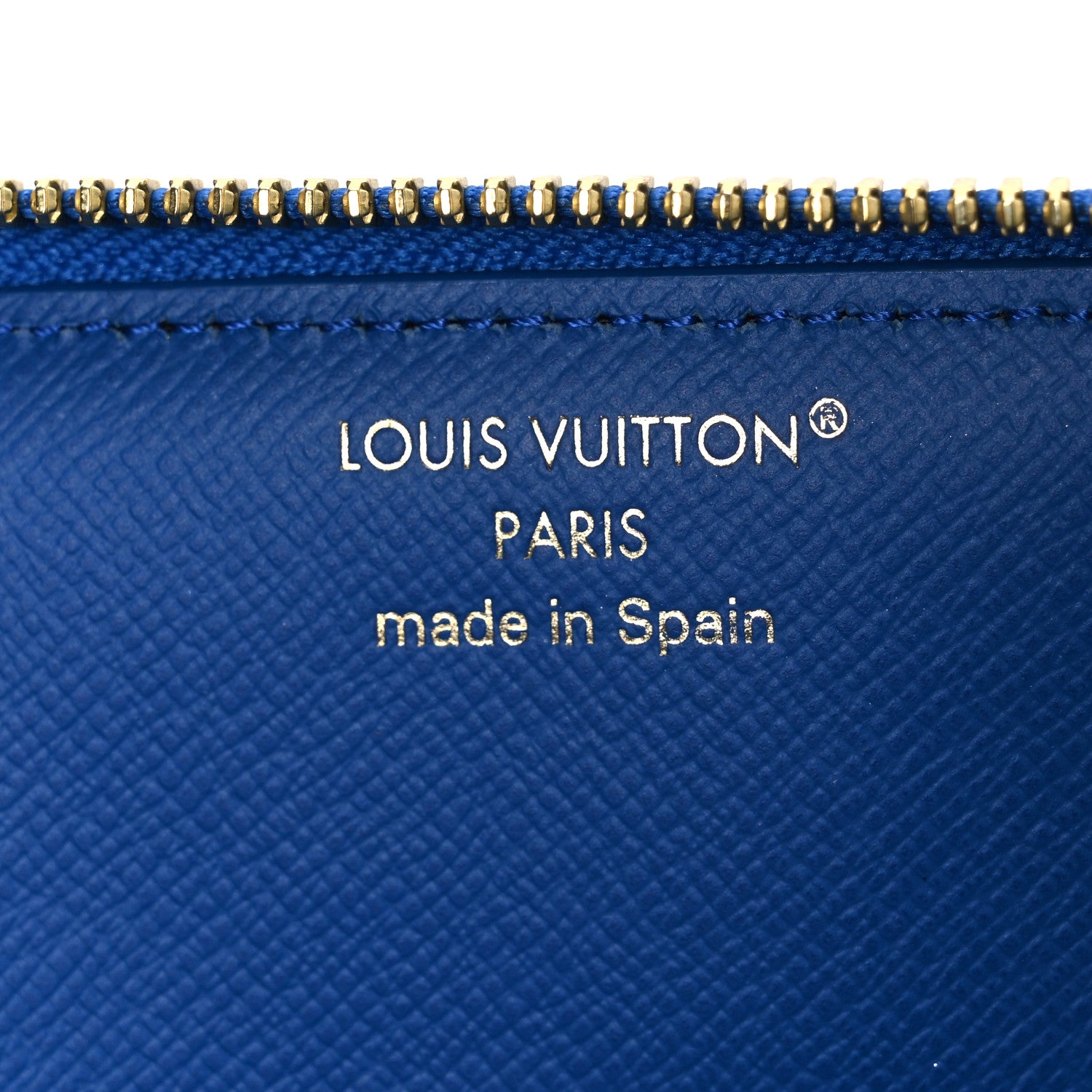 Louis Vuitton Charlotte Pencil Pouch Blue 6 of 7