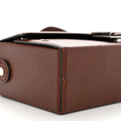 Fendi Vitello King FF Lines Embossed Baguette Soft Trunk Ghianda 8 of 9