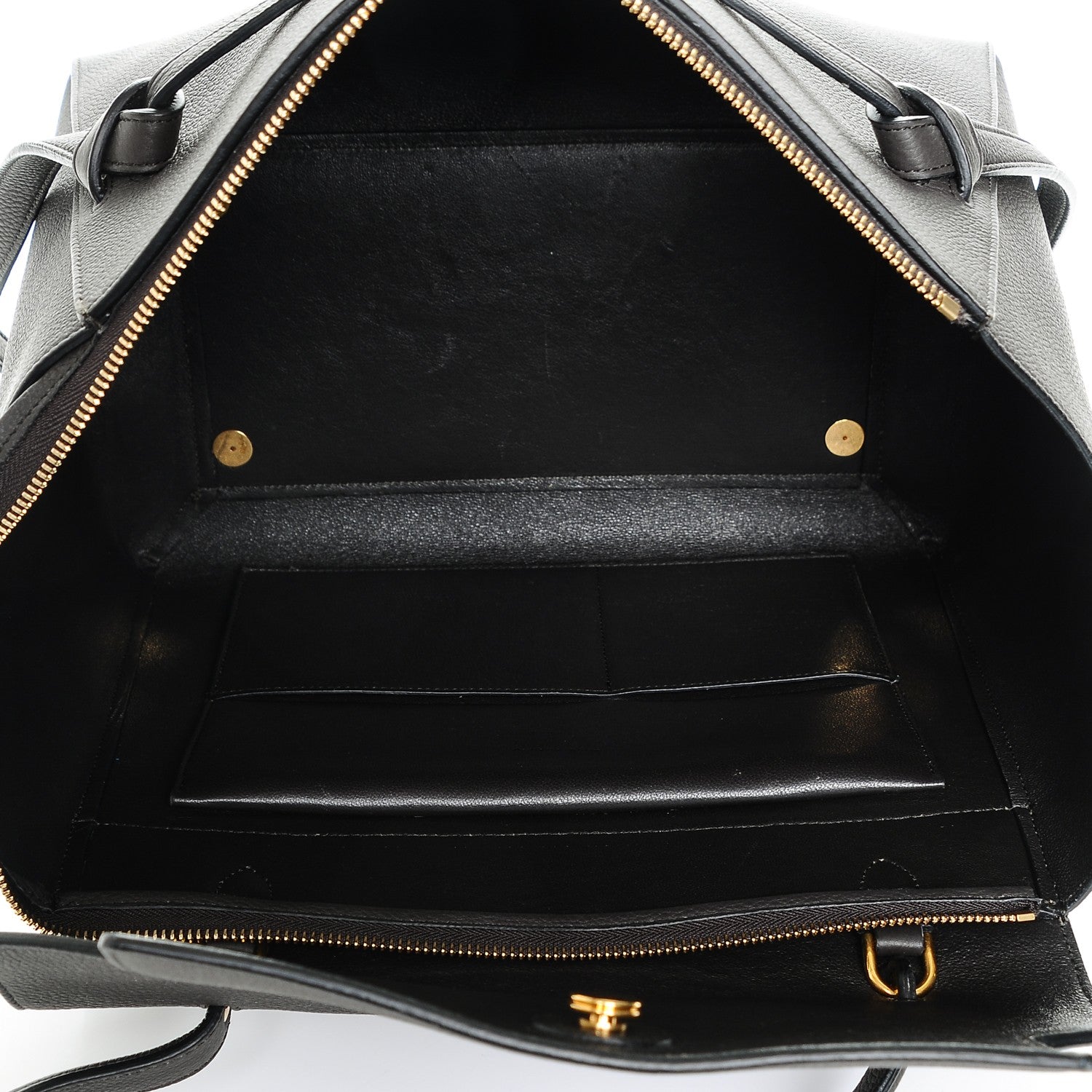 Celine Drummed Calfskin Small Belt Bag Grey 5 of 7