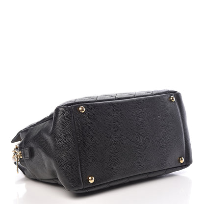 Chanel Caviar Quilted Petit Timeless Tote PTT Black 4 of 13