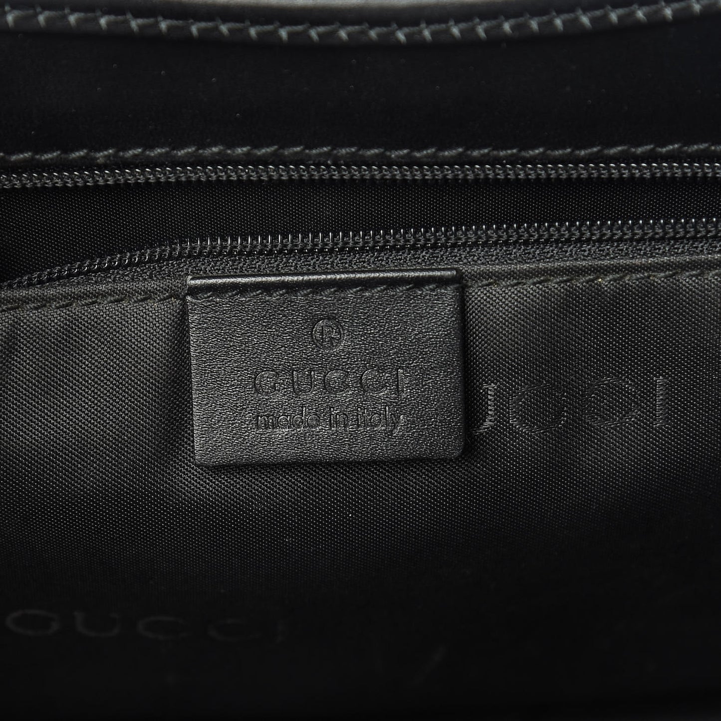 Monogram Bardot Shoulder Bag Black