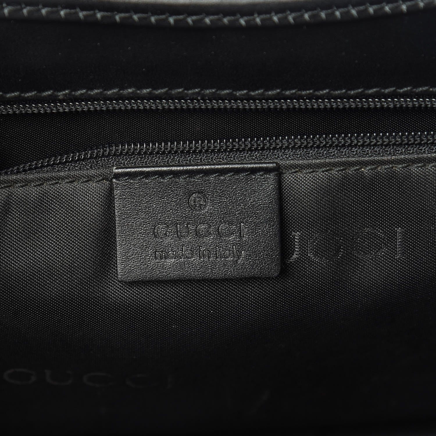 Gucci Monogram Bardot Shoulder Bag Black 6 of 13