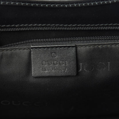 Gucci Monogram Bardot Shoulder Bag Black 6 of 13