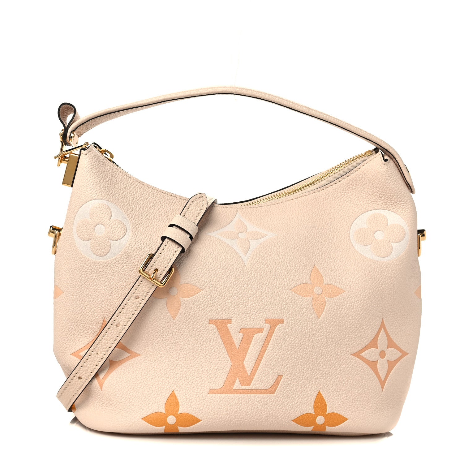 Louis Vuitton Empreinte Monogram Giant By The Pool Marshmallow Hobo Cream Saffron 1 of 8