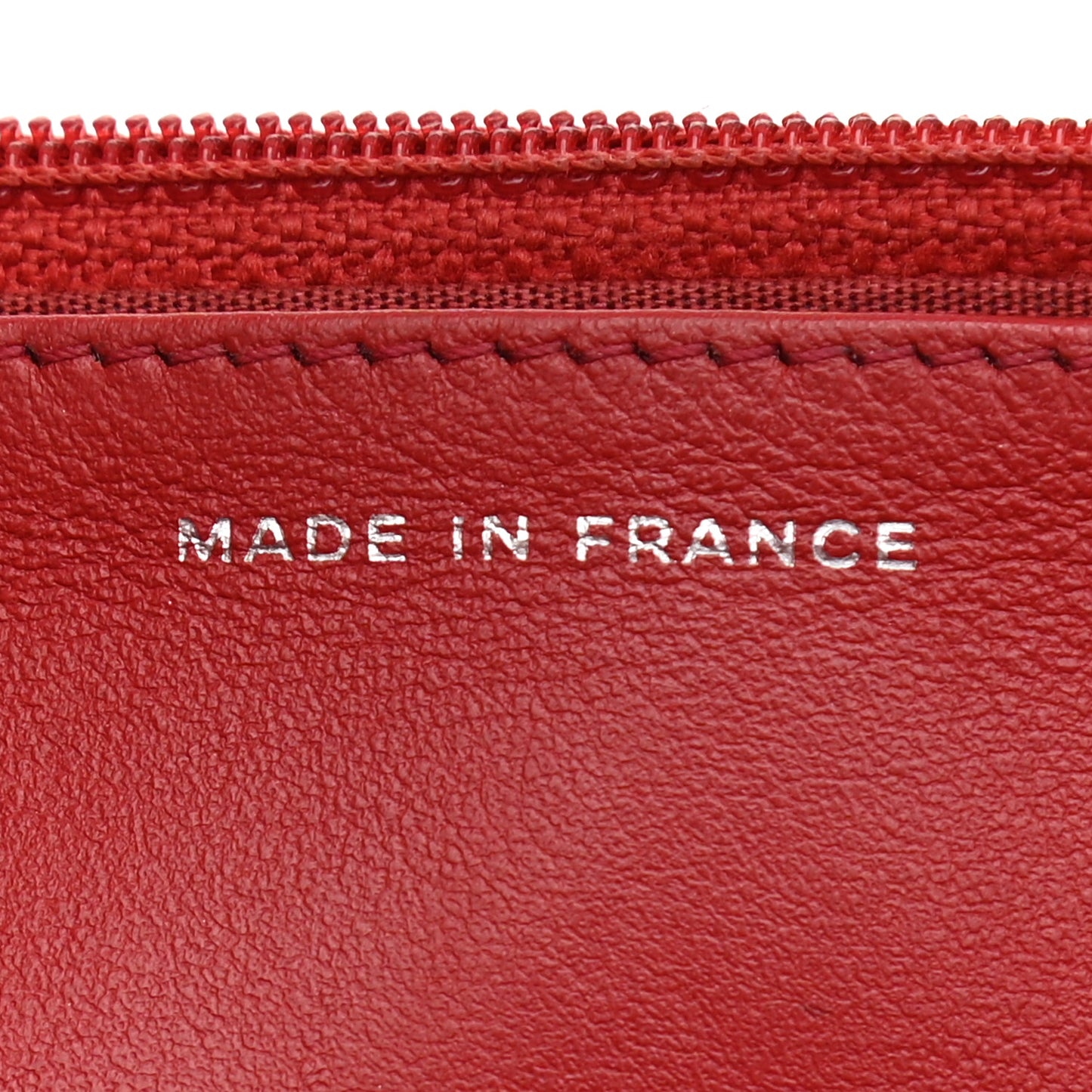 Caviar Quilted Boy Wallet On Chain WOC Red