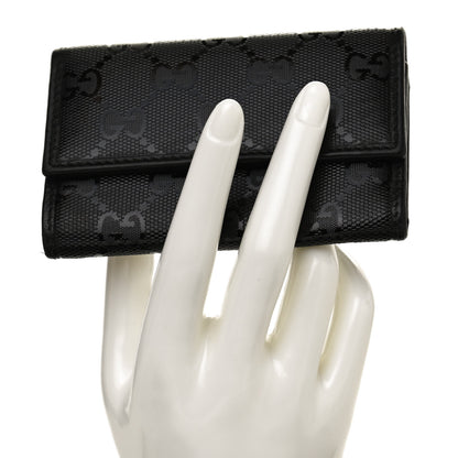 Gucci Imprime Monogram 6 Key Case Black 3 of 18