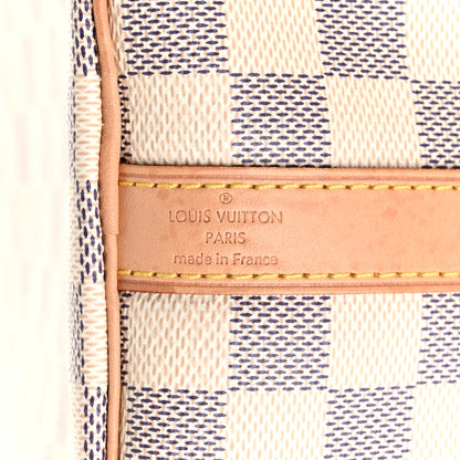 Louis Vuitton Damier Azur Speedy Bandouliere 25 6 of 10