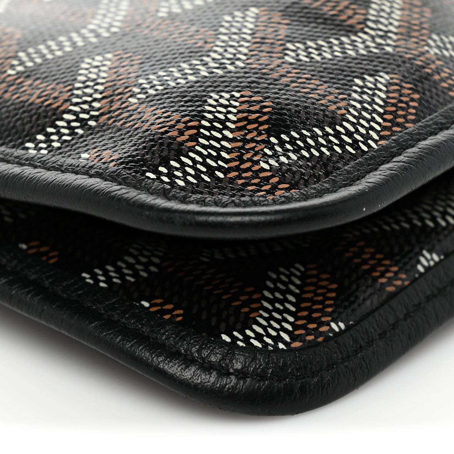 Goyardine Plumet Wallet Clutch Black