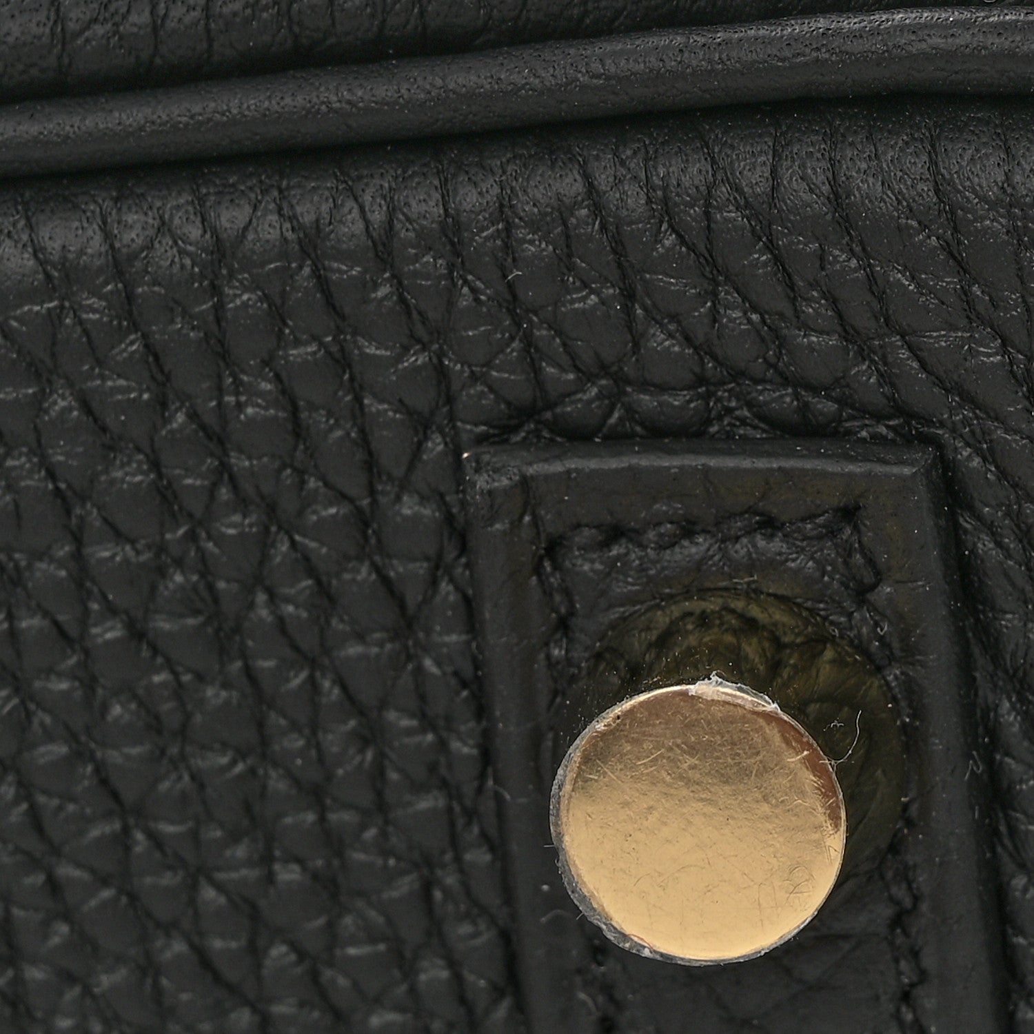 Hermes Togo Birkin 25 Black 10 of 13