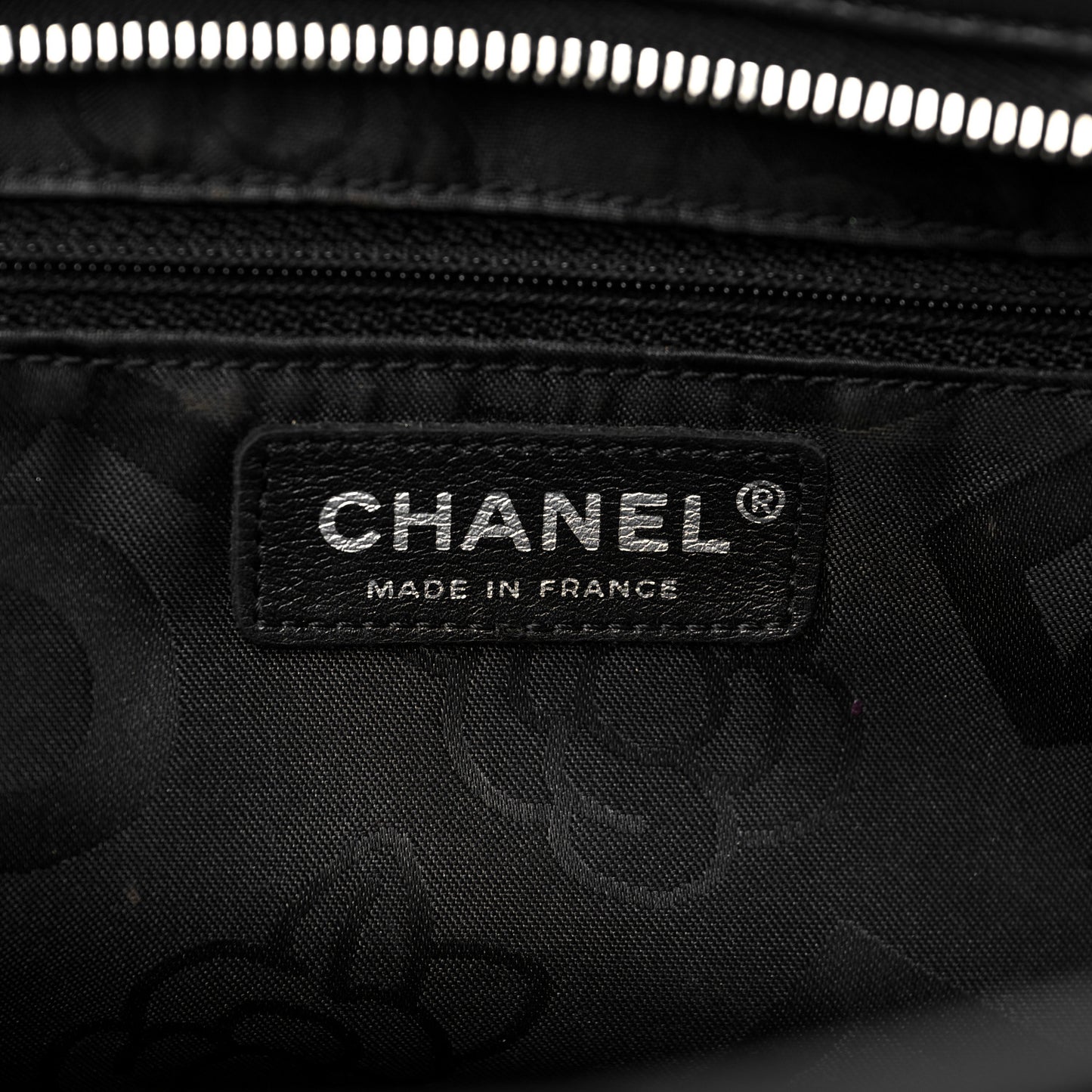 Lambskin Vertical Quilted Mademoiselle Satchel Black