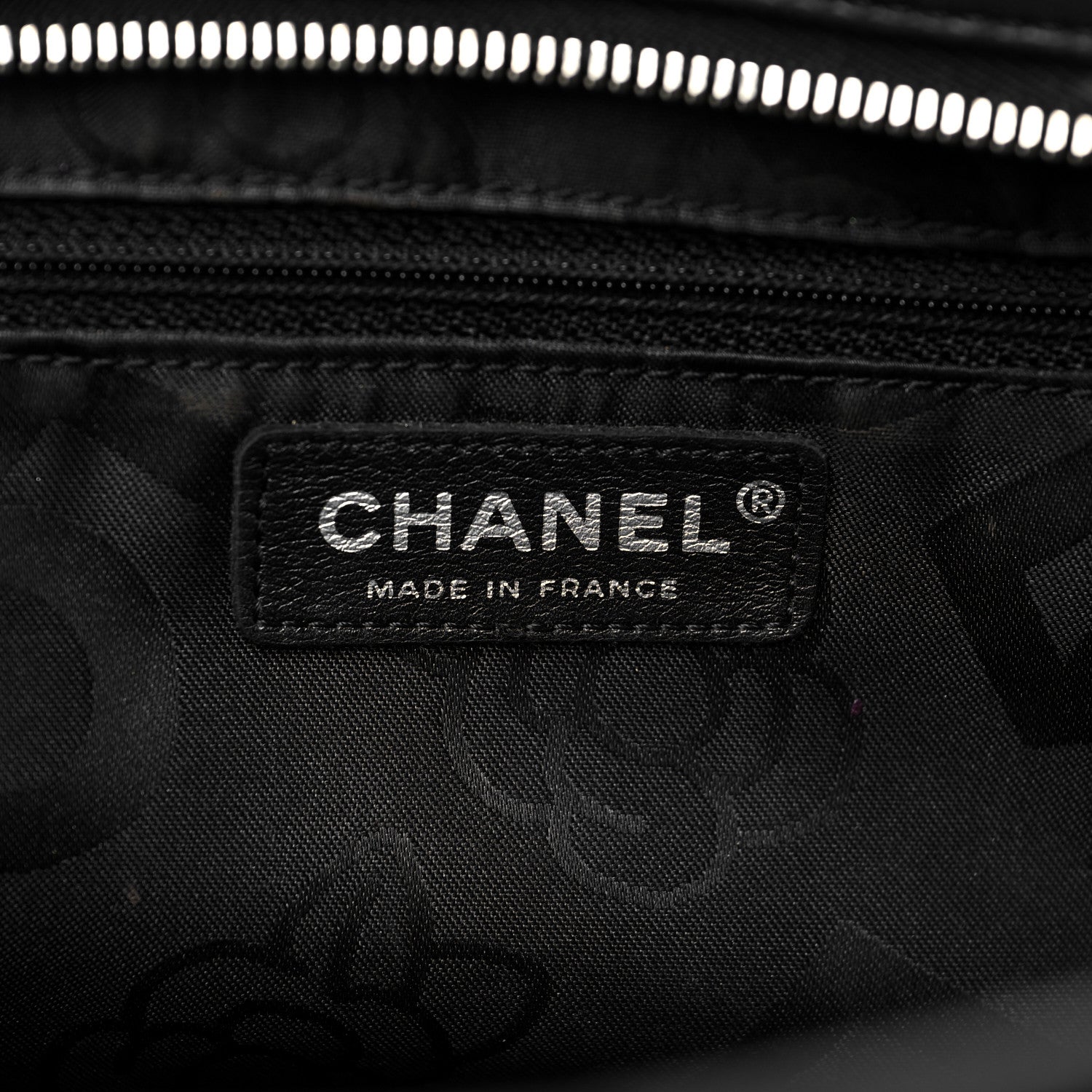 Chanel Lambskin Vertical Quilted Mademoiselle Satchel Black 6 of 13