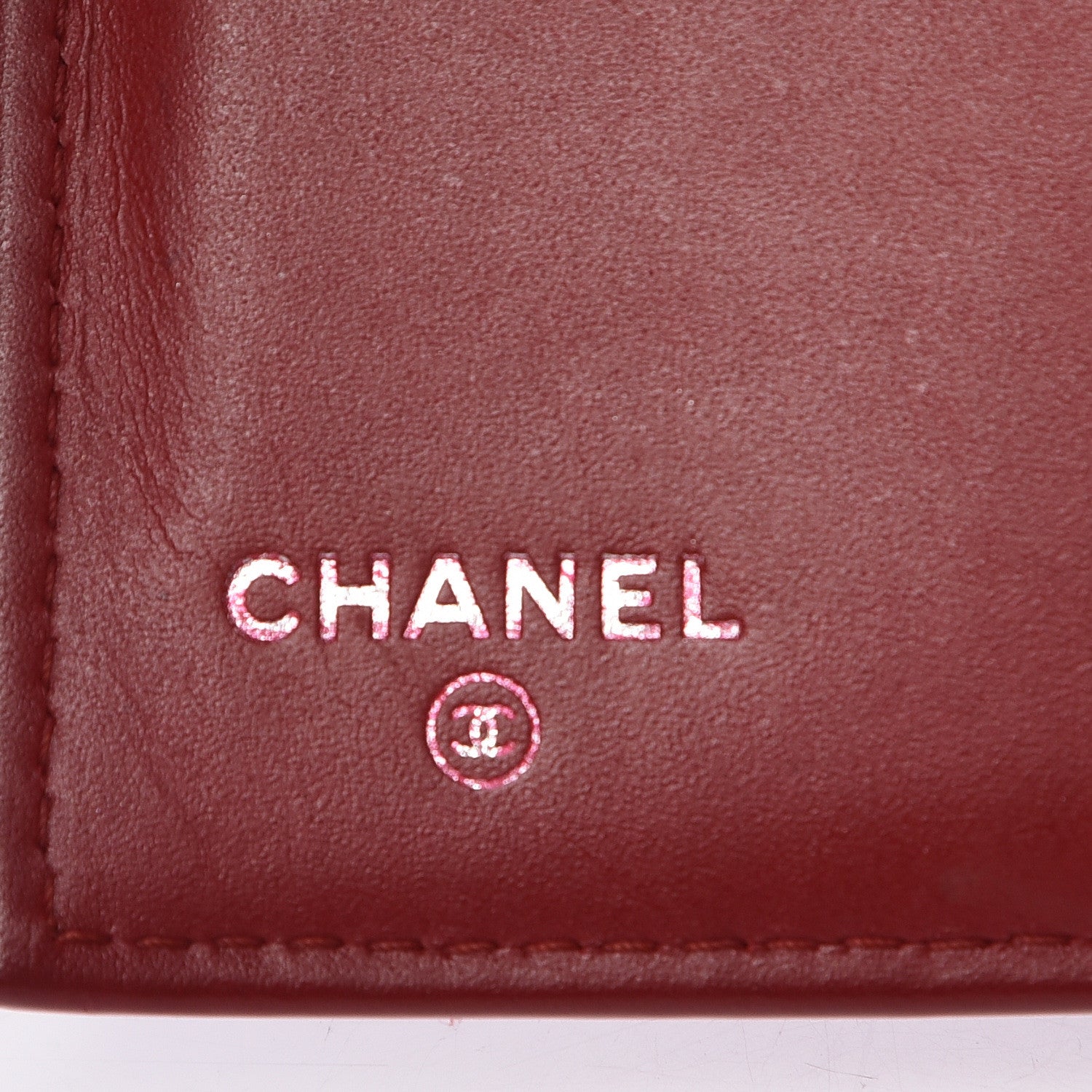 Chanel Caviar Quilted Large Flap Wallet Dark Red 6 of 24