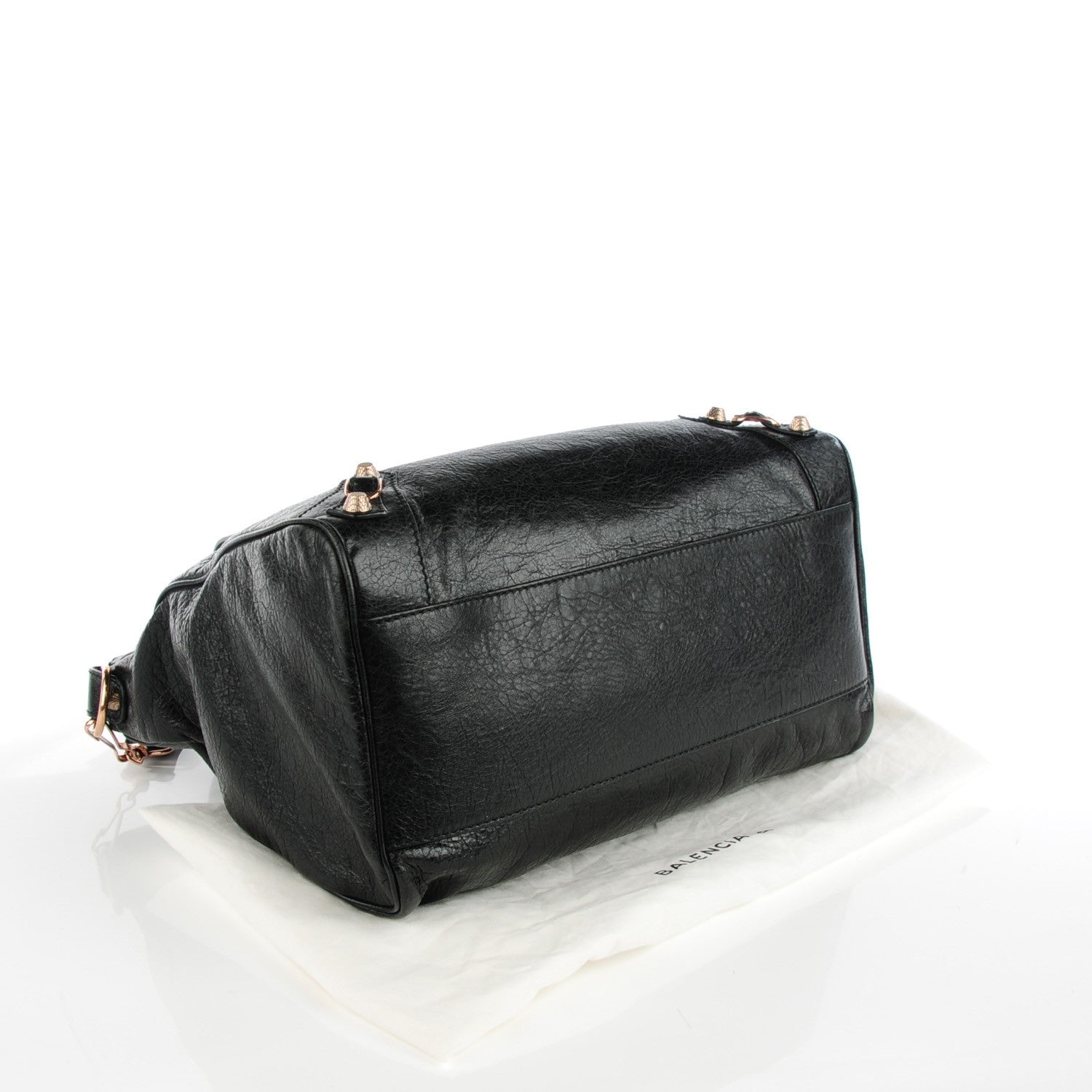 Balenciaga Agneau Giant 12 Rose Gold Hardware Velo Black 4 of 8