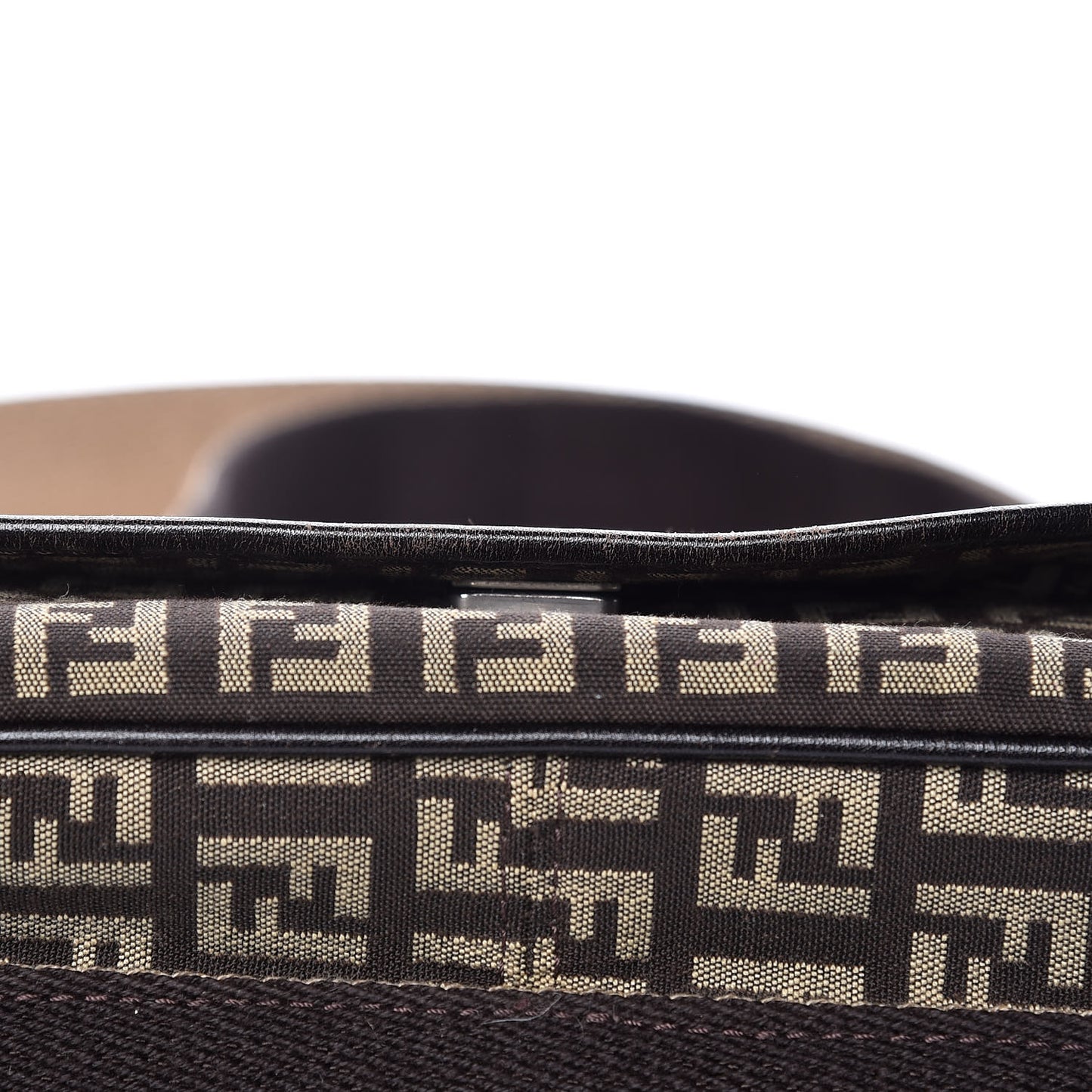 Zucchino Vitello Flap Messenger Satchel Testa di Moro Beige