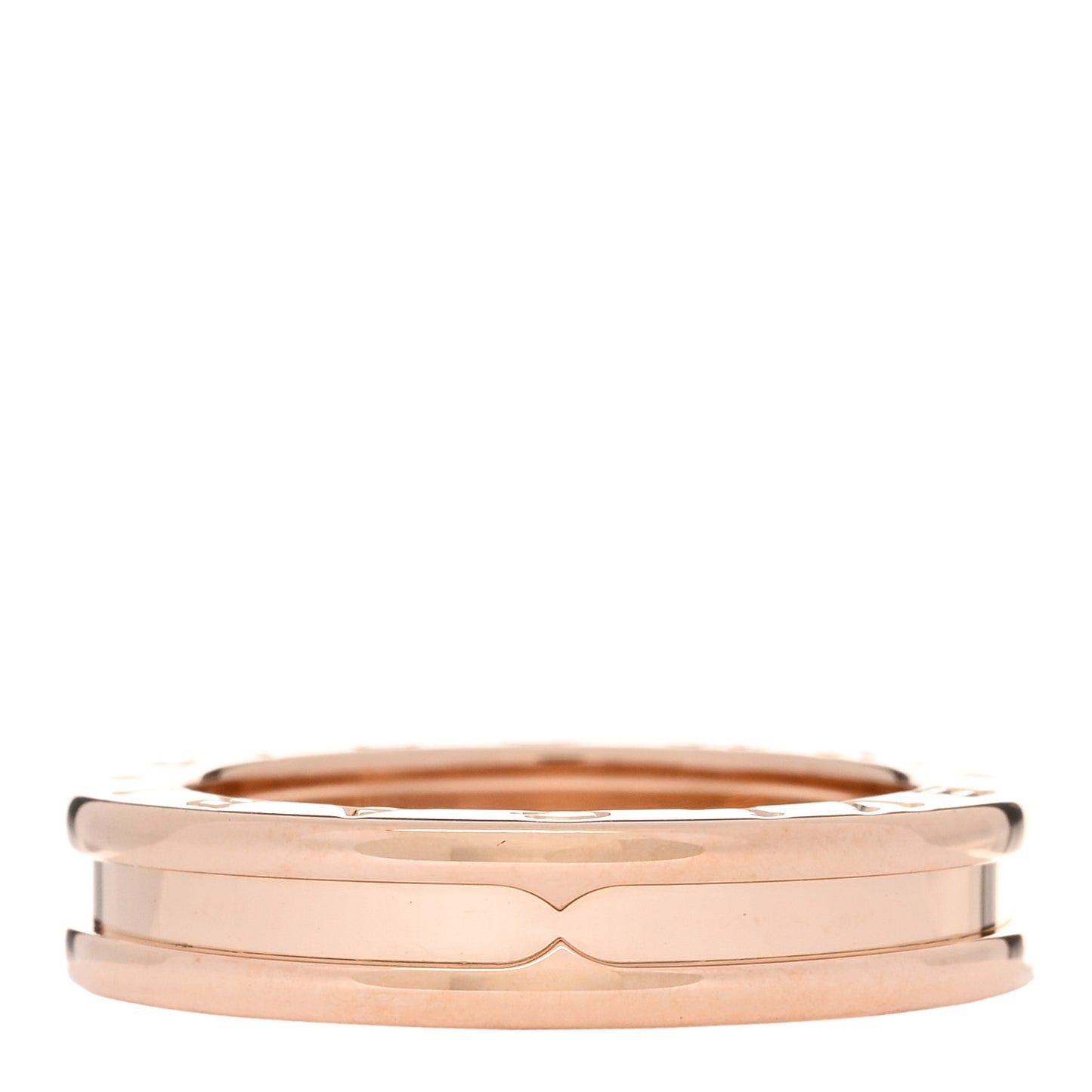 18K Rose Gold B.Zero1 One-Band Ring 53 6.5