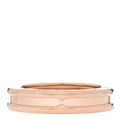 Bulgari 18K Rose Gold B.Zero1 One-Band Ring 53 6.5 3 of 4