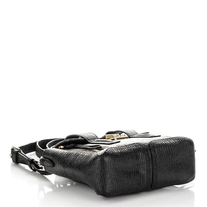 3.1 Phillip Lim 3.1 Textured Calfskin Mini Pashli Satchel Black 4 of 7