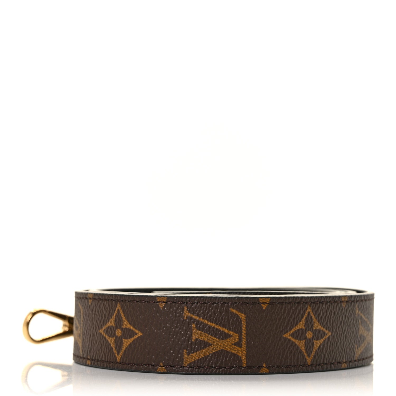 Louis Vuitton Monogram Bandouliere Shoulder Strap XL Black 2 of 5