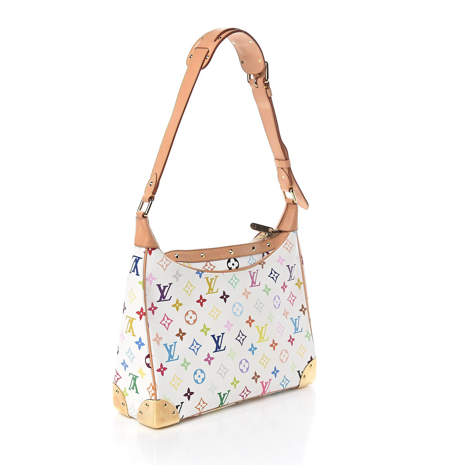 Louis Vuitton Monogram Multicolor Boulogne White 2 of 8