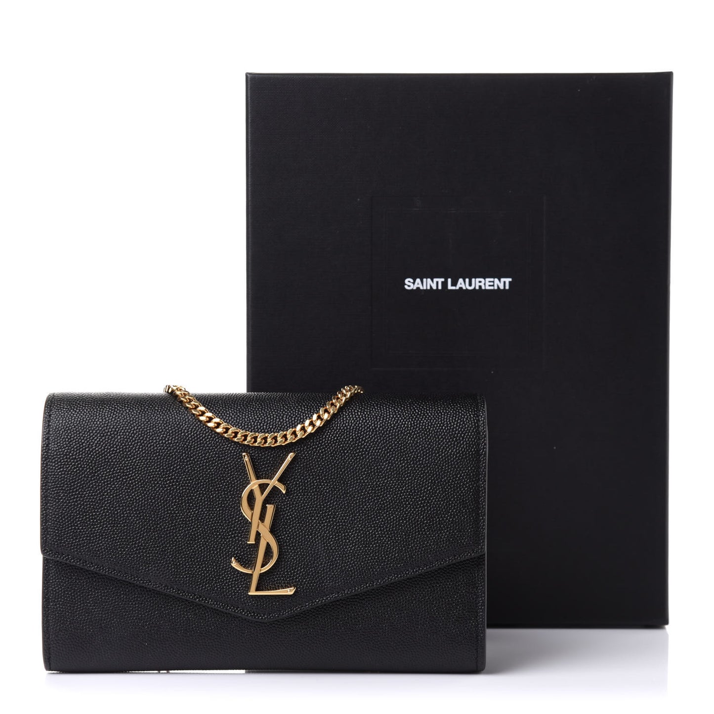 Grain De Poudre Uptown Chain Wallet Black
