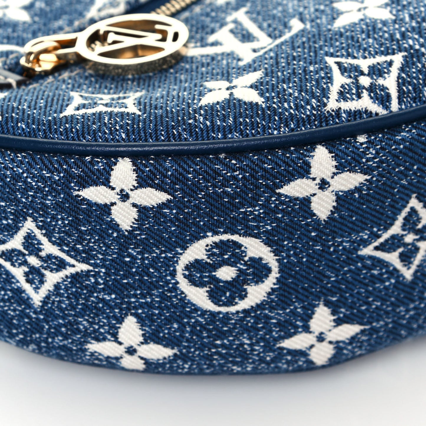 Monogram Jacquard Denim Loop Bleu