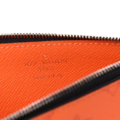 Louis Vuitton Taigarama Coin Card Holder Orange 5 of 8