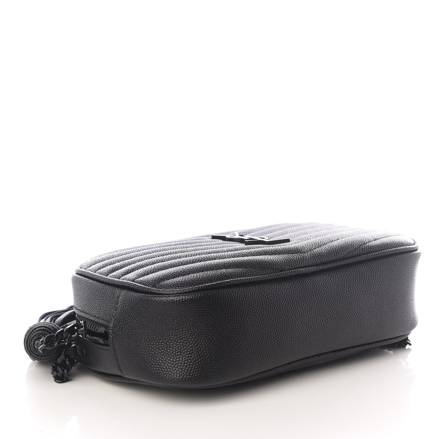 Grain De Poudre Matelasse Monogram Mini Lou Camera Bag Black
