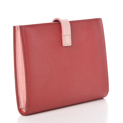Celine Grained Calfskin Medium Multifunction Strap Wallet Rust 3 of 8