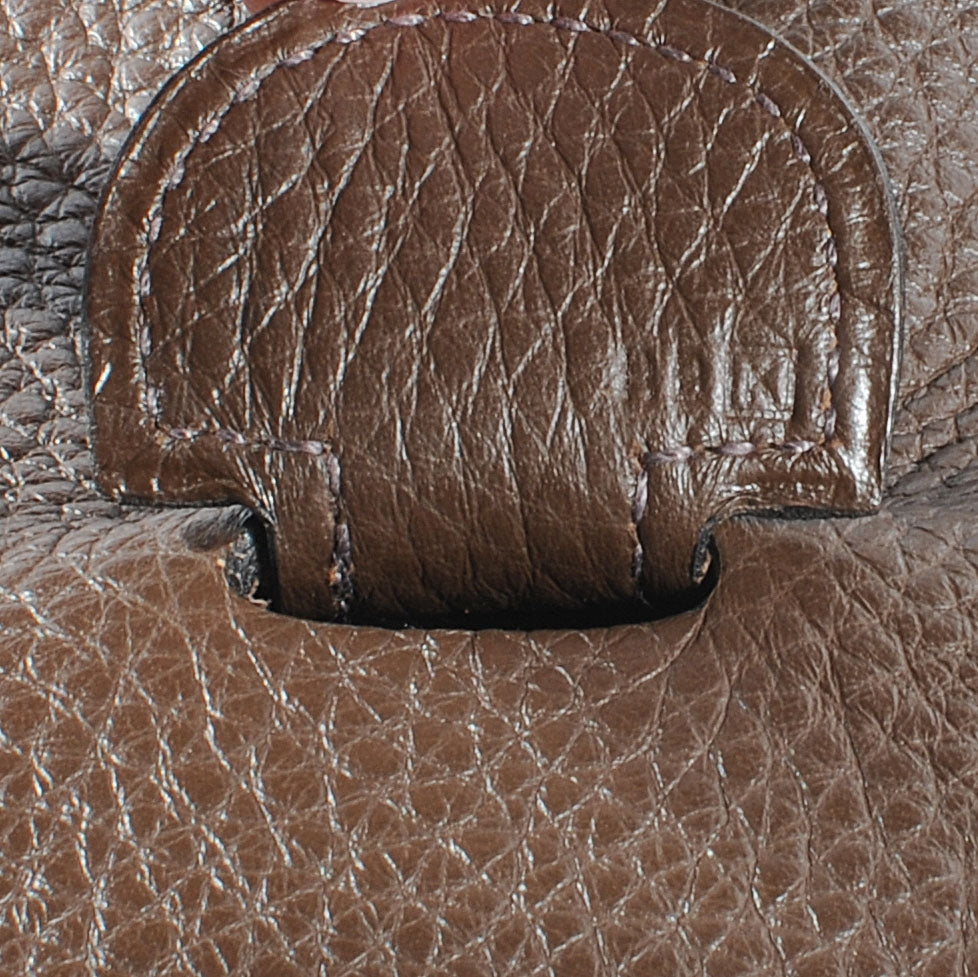 Hermes Taurillon Clemence Evelyne TGM II Chocolate 8 of 8