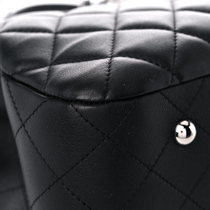 Chanel Calfskin Quilted Large Classic Shopping Tote Black 8 of 13