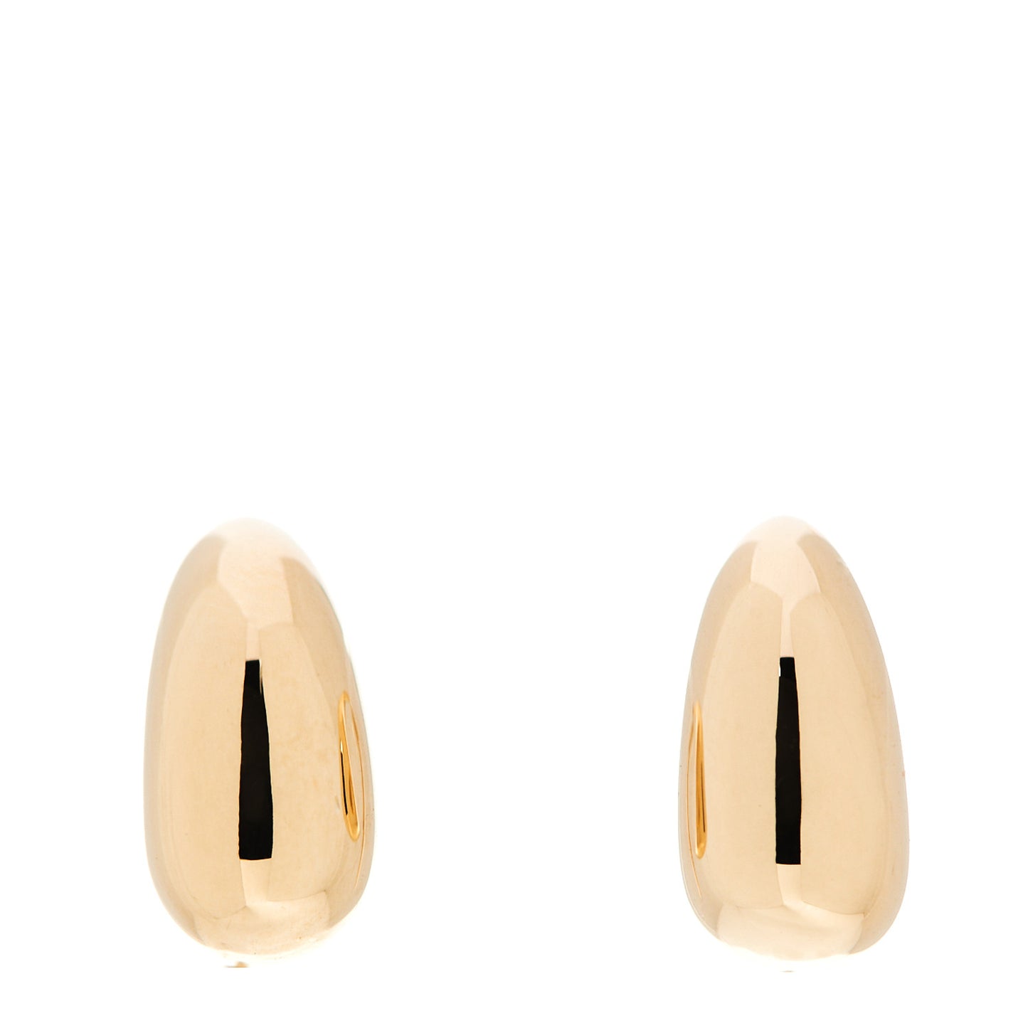 18K Yellow Gold 15mm Pure Form Earrings