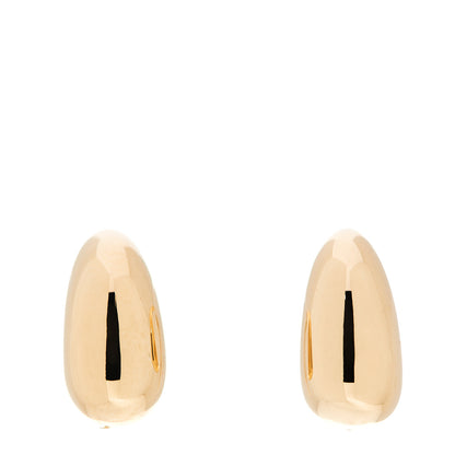 David Yurman 18K Yellow Gold 15mm Pure Form Earrings 1 of 4