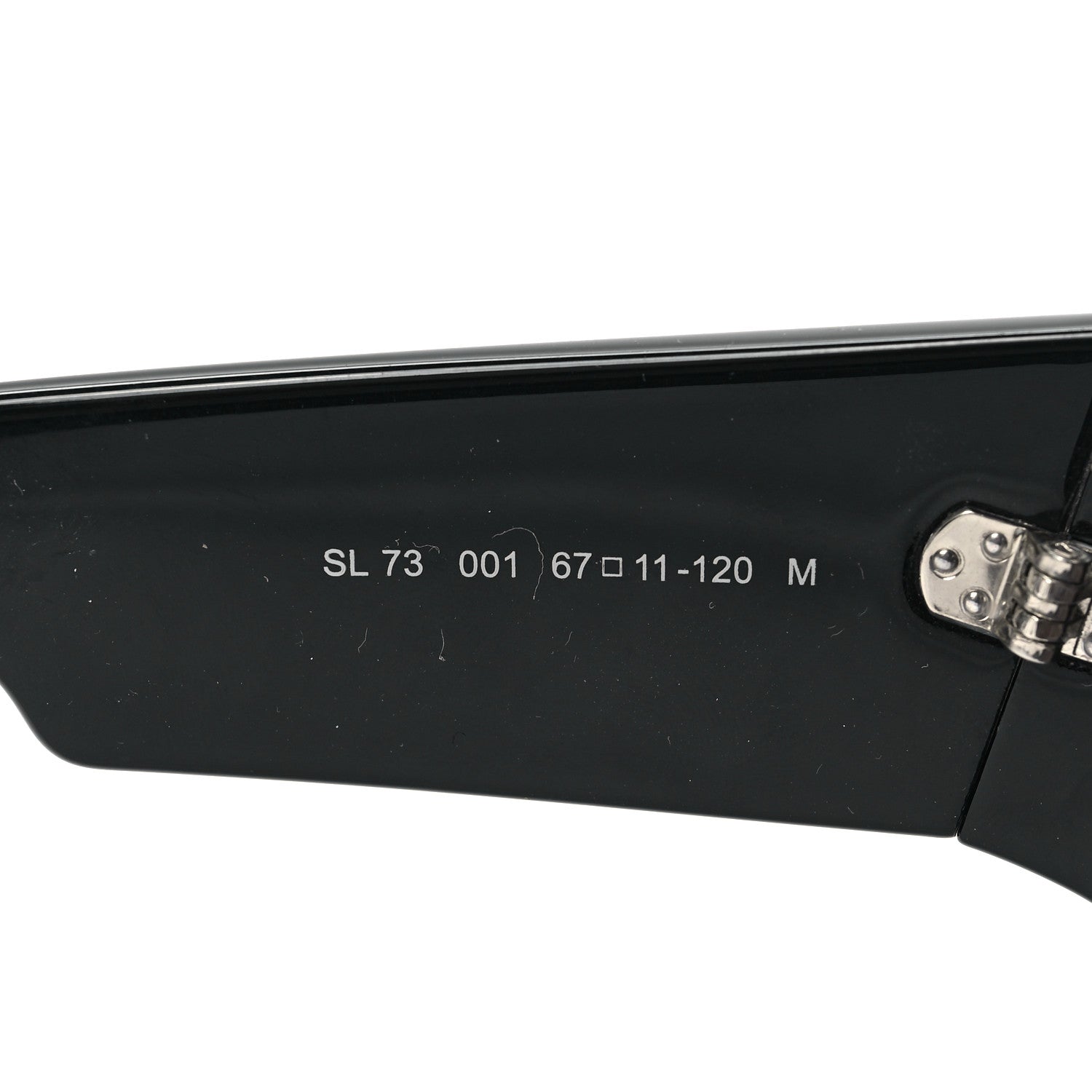 Saint Laurent Acetate SL 73 Cat Eye Sunglasses Black 7 of 7